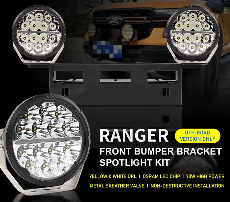 High Power round 6.5 Inch 7 Inch 4X4 Offroad Spot Lights with DRL for Car