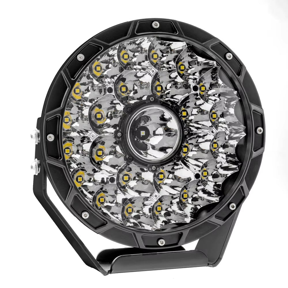 120W 9Inch round Super Bright Led Driving Light 4X4 Bumper Truck Trailer Tractor Offroad Led Work Light