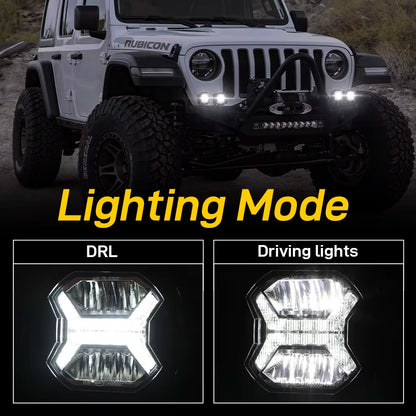 Frontline Lights Bridge 4inch Universal IP67 Waterproof Auxiliary LED Driving Light 4WD 4x4 Offroad Car Bike 