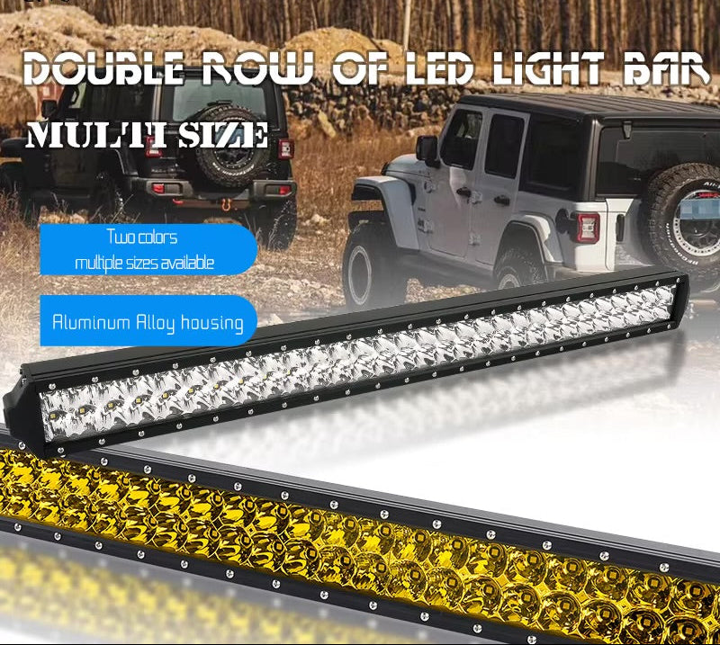 Frontline Lights Crow Universal IP67 Waterproof Auxiliary LED Light Bar 4WD 4x4 Offroad Car Bike