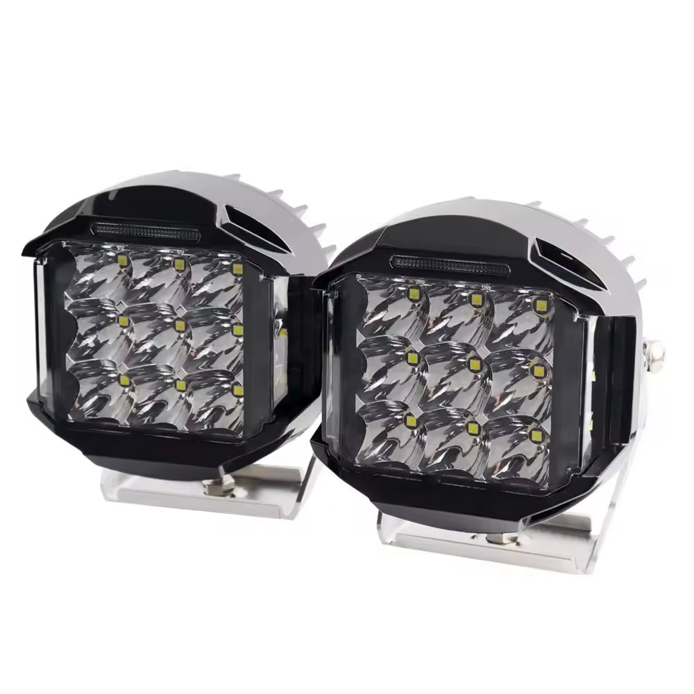 Wholesale 12V 24V 45W High Beam DRL Angle Eye Ip67 Led Driver Light Pod Led Working Light Jee-P Off-Road Running Light