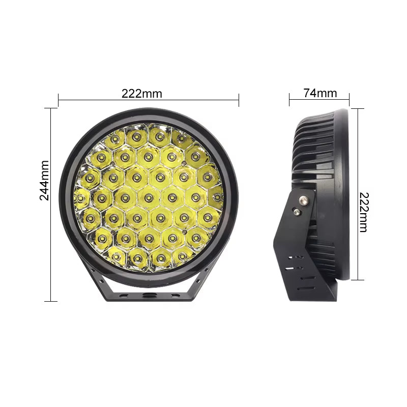 Emark Approved 9Inch LED Work Light 9-36V Fog Lamp off Road 9'' Led Driving Spot Auxiliary Light Offroad for Jeep Truck