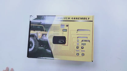 8 Switch Panel / Control Panel for Offroad Vehicles - Universal