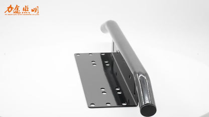 Front Bumper Pole Licence Plate Holder - Universal